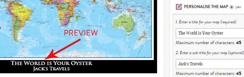 southern hemisphere map upside down